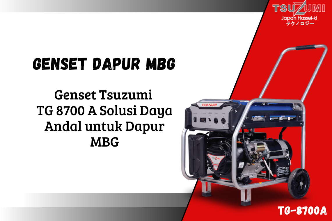 genset dapur mbg