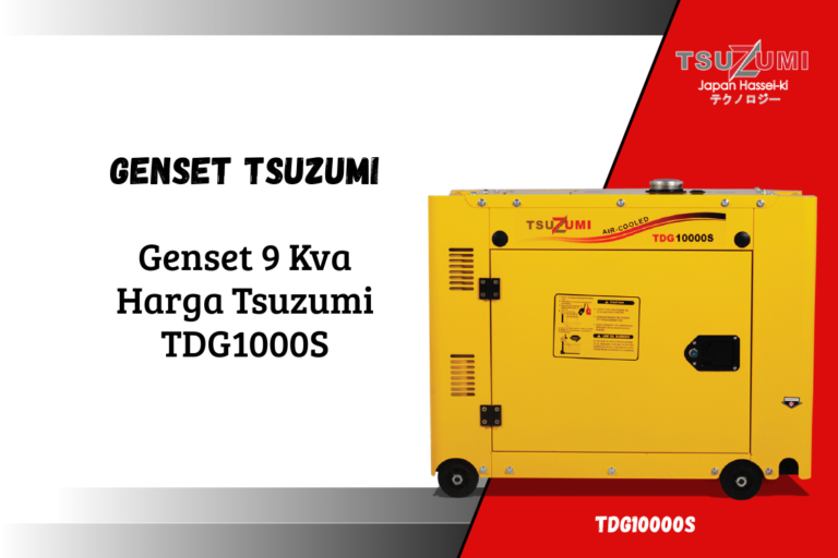Genset 9 Kva Harga Tsuzumi TDG1000S