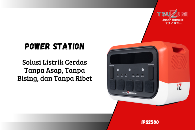 Generator Power Station Isuzu Tsuzumi IPS2500