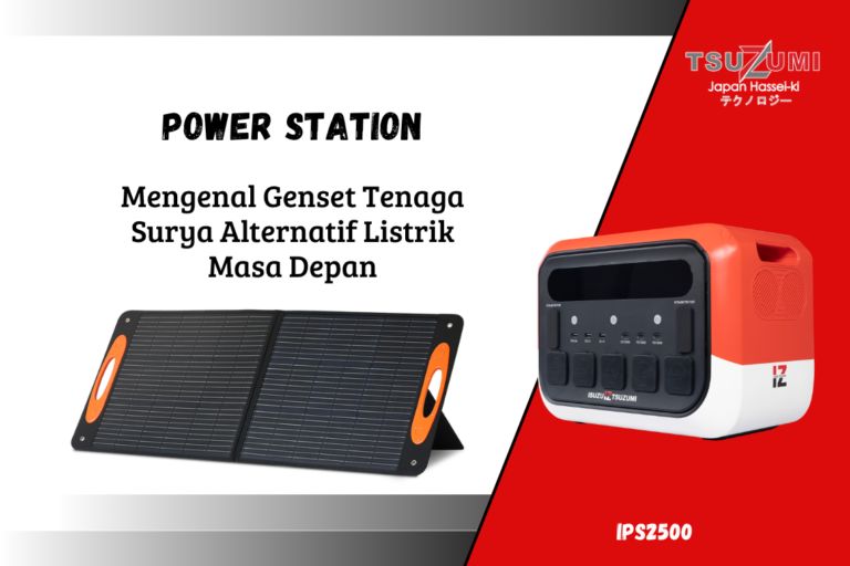 mengenal genset tenaga surya
