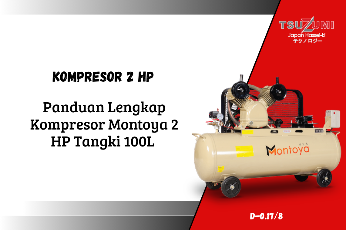kompresor 2 hp montoya