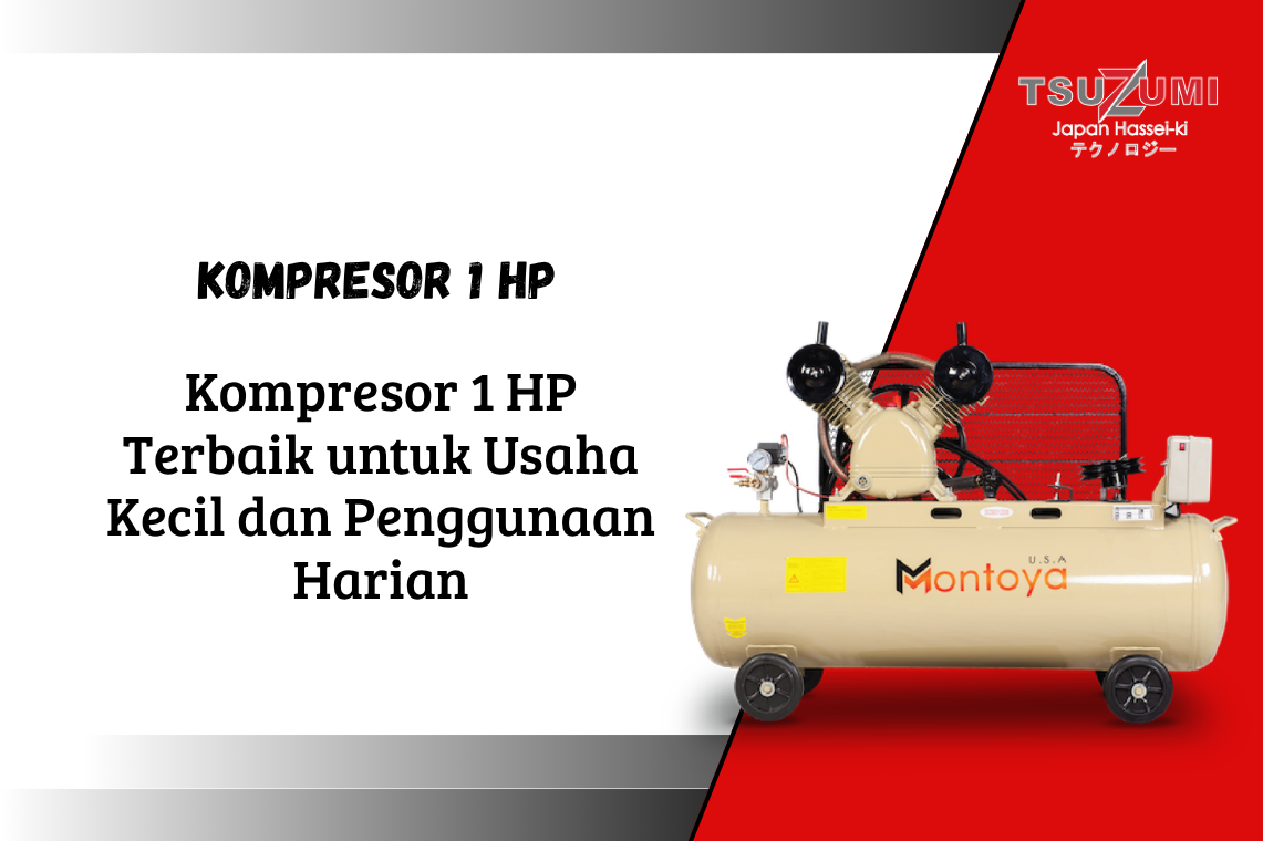 kompresor 1 hp terbaik