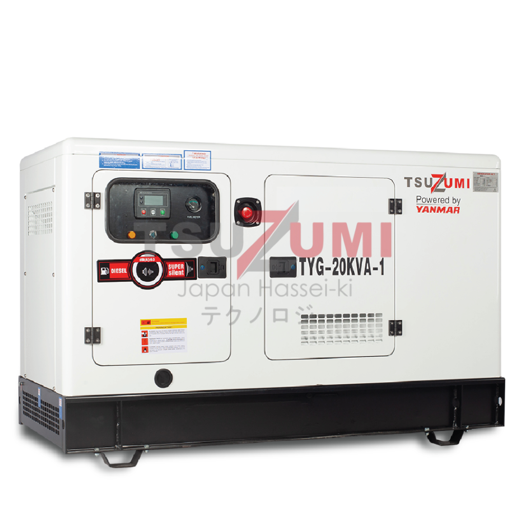 genset 20 kva tsuzumi tyg 20-1 kva