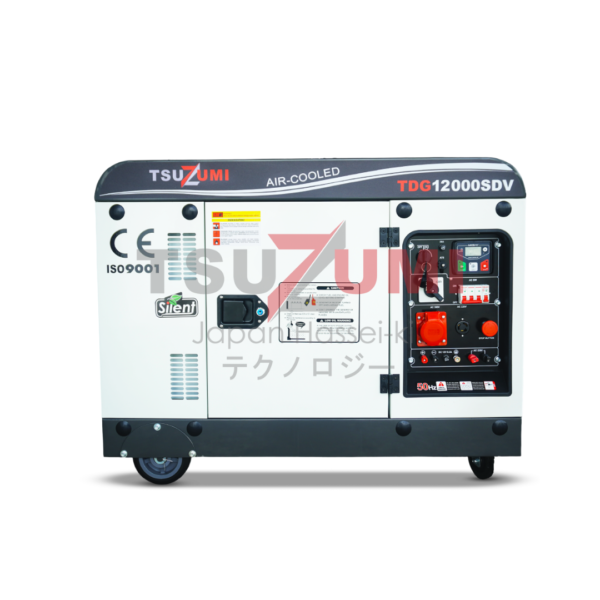genset 12 kva tsuzumi tdg12000sdv