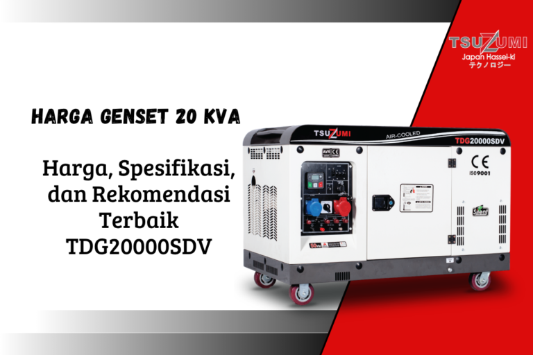 harga genset 20 kva terbaru