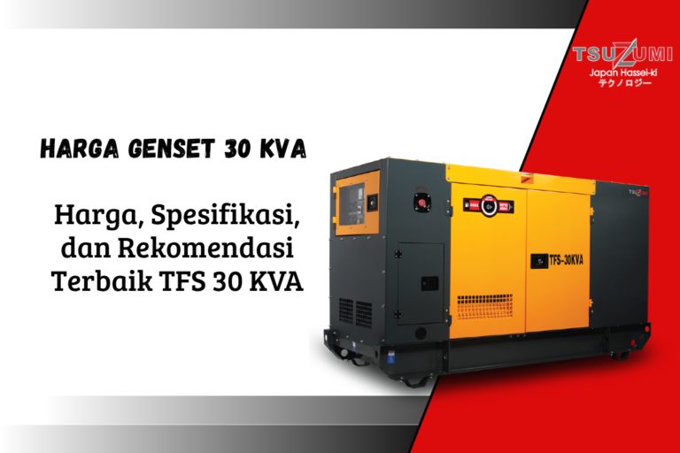 harga genset 30 kva terbaru tfs 30 kva