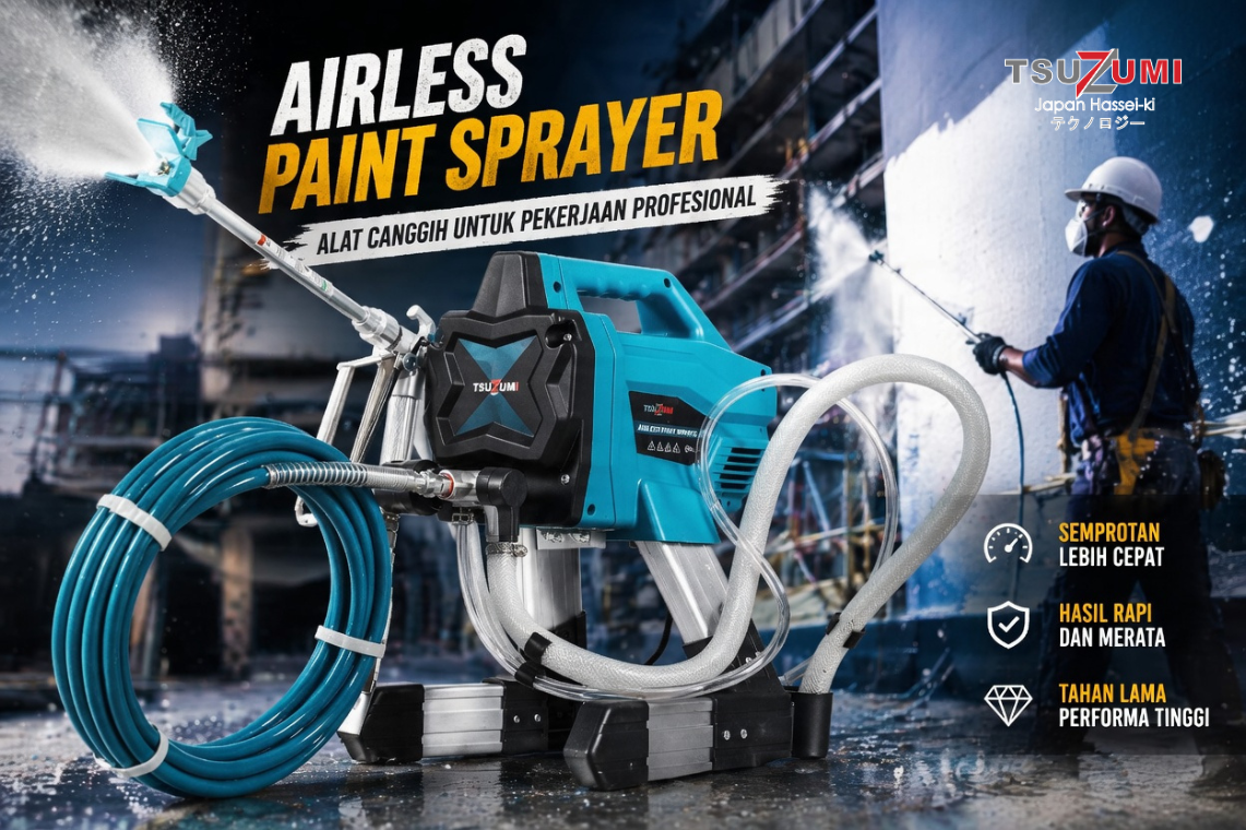 cara memilih airless paint sprayer sesuai kebutuhan
