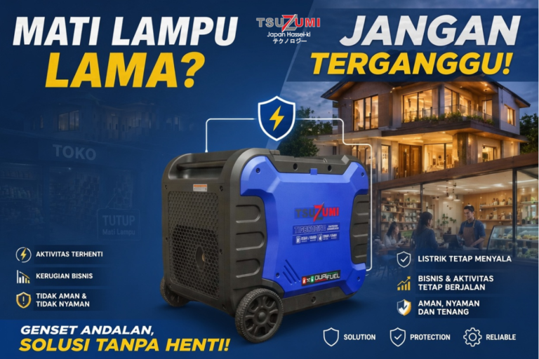 genset untuk mati lampu berkepanjangan