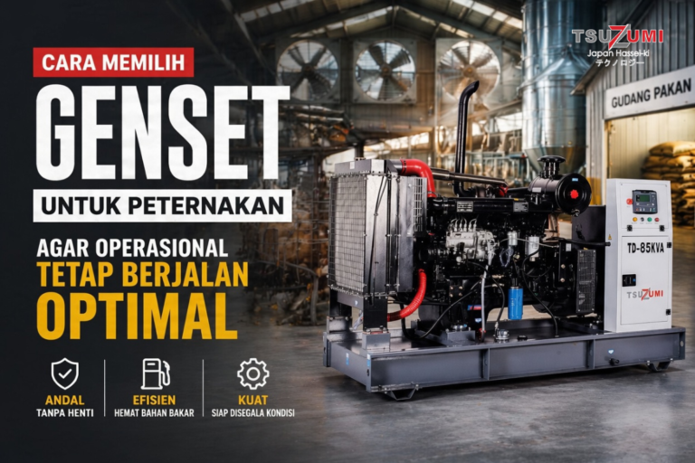 cara memilih genset untuk peternakan