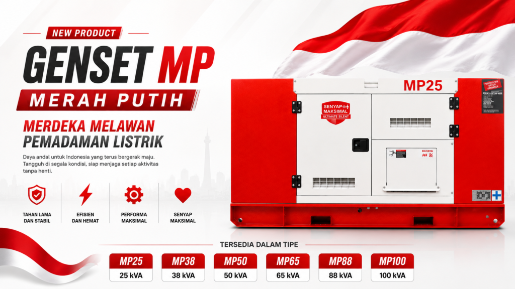 genset merah putih