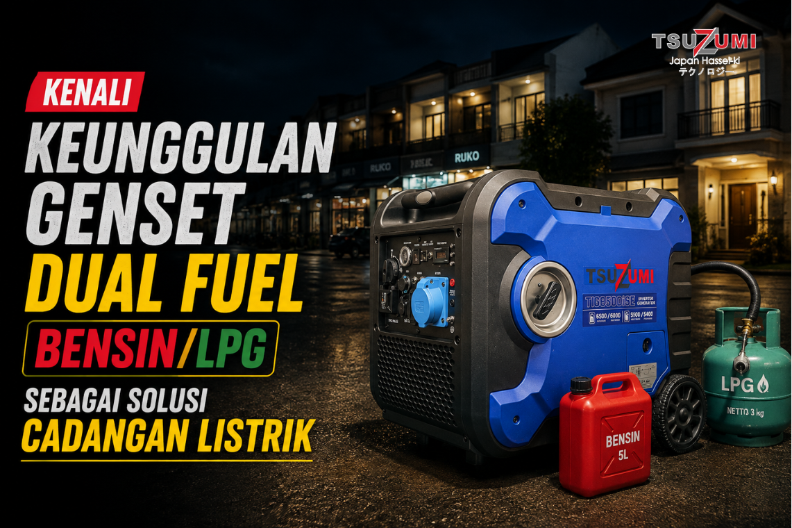 genset dual fuel